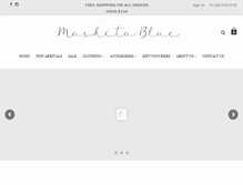 Tablet Screenshot of moskitoblue.com.au